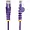 N6PAT5PLS | Startech SLIM CAT6 CABLE PURPLE LSZH