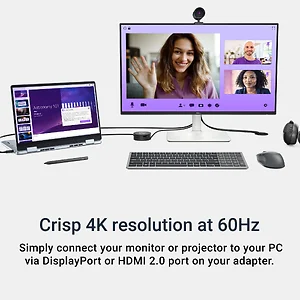 KB522 | Dell 6-IN-1 USB-C MULTIPORT ADAPTER WITH HDMI AND