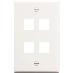 Cablesys ICC-FACE-4-WH Ic107f04wh - 4port Face White