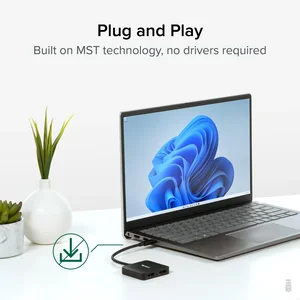USBC-MSTH2 | Plugable Technologies Plugable USB-C Dual HDMI
