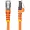 NLOR-6F-CAT6A-PATCH | Startech CAT6A ETHERNET CABLE - ORANGE
