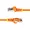 NLOR-6F-CAT6A-PATCH | Startech CAT6A ETHERNET CABLE - ORANGE
