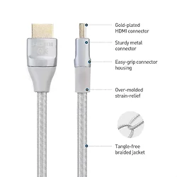 Belkin-300026-GRY-2M