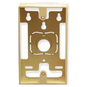 International Connectors And Cable Corp. Single Gang Ivory