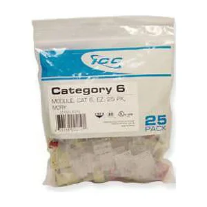 IC107L6CWH | International Connectors And Cable Corp. CAT 6