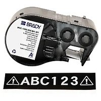 BRADY-M4C-1000-595-BK-WT