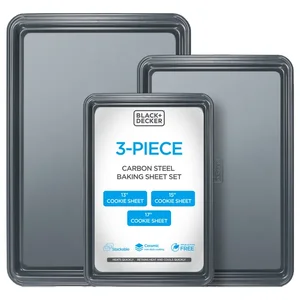 Black & Decker 3PC CS BAKING SHEET SET