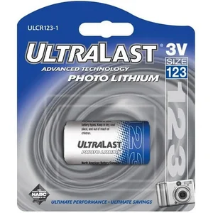 Ultralast Ultralast(R) UL1231 UL1231 3-Volt CR123A Lithium