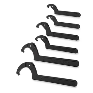 Williams Williams 6-Piece Adjustable Hook Spanner Wrench Set