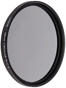 2188B001 | Canon 58MM CIRCULAR POLARIZER FILTER FOR DSLR &