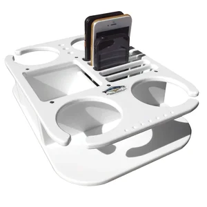 Deep Blue Marine Multi-Holder with Suction Cups for Phones