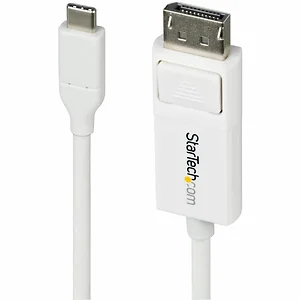 CDP2DP2MBW | Startech 6.6ft USB C to DP 1.2 Cable