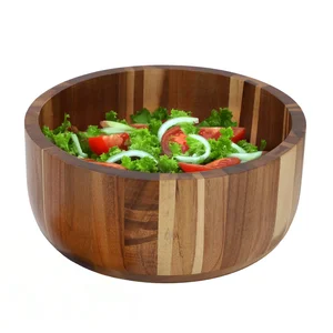 MC-A115 | Megachef Elegant Acacia Wood 10.5 Inch Salad