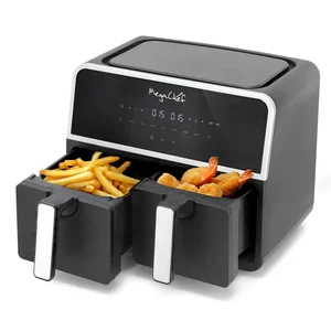 Megachef MegaChef 9L Dual Basket Electric Air Fryer