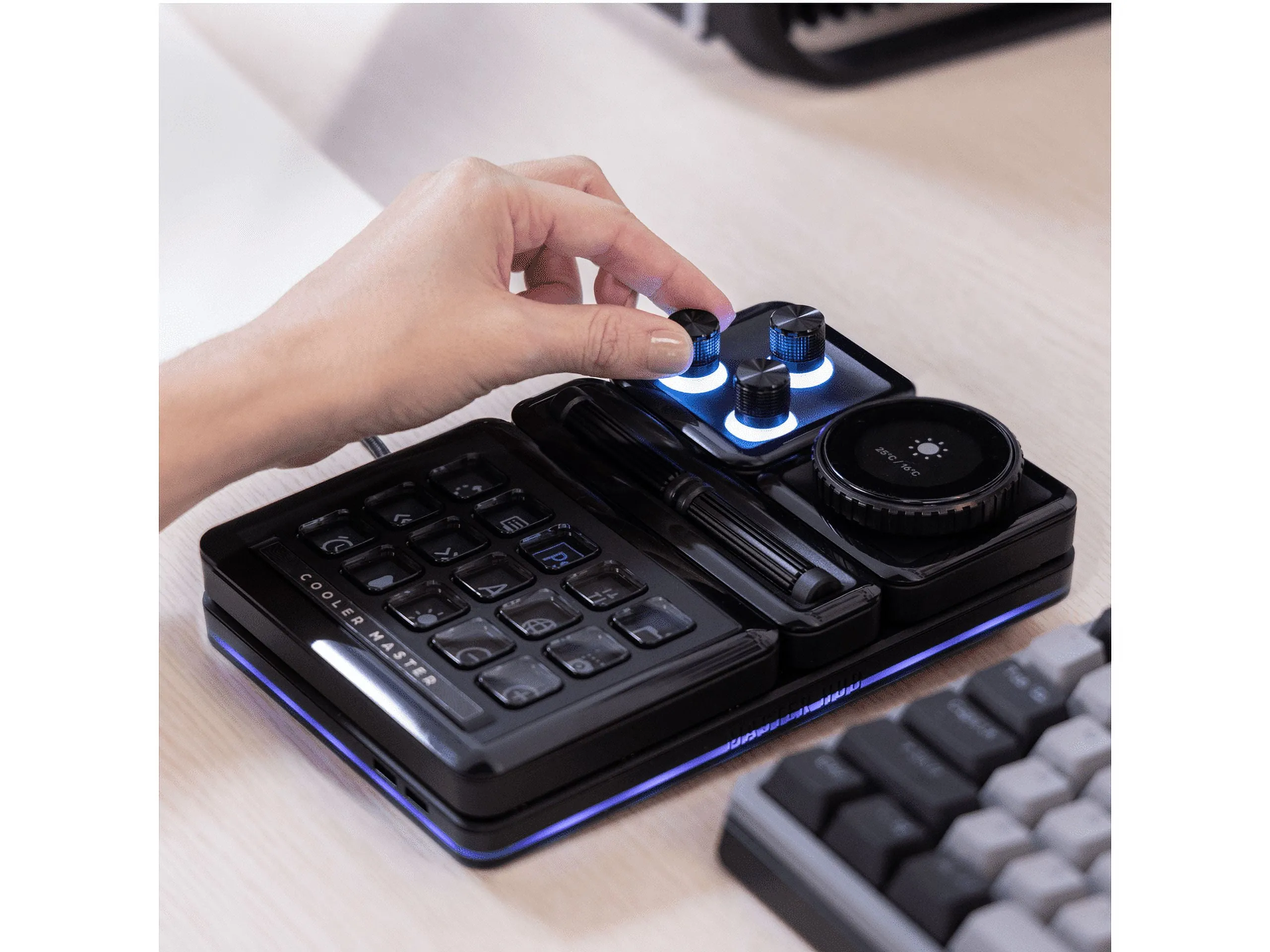 3 Knob Control RGB Led Custom