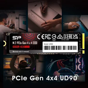 SP02KGBP44UD9005 | Silicon Power 2TB NVMe PCIe Gen 4 x4 SSD