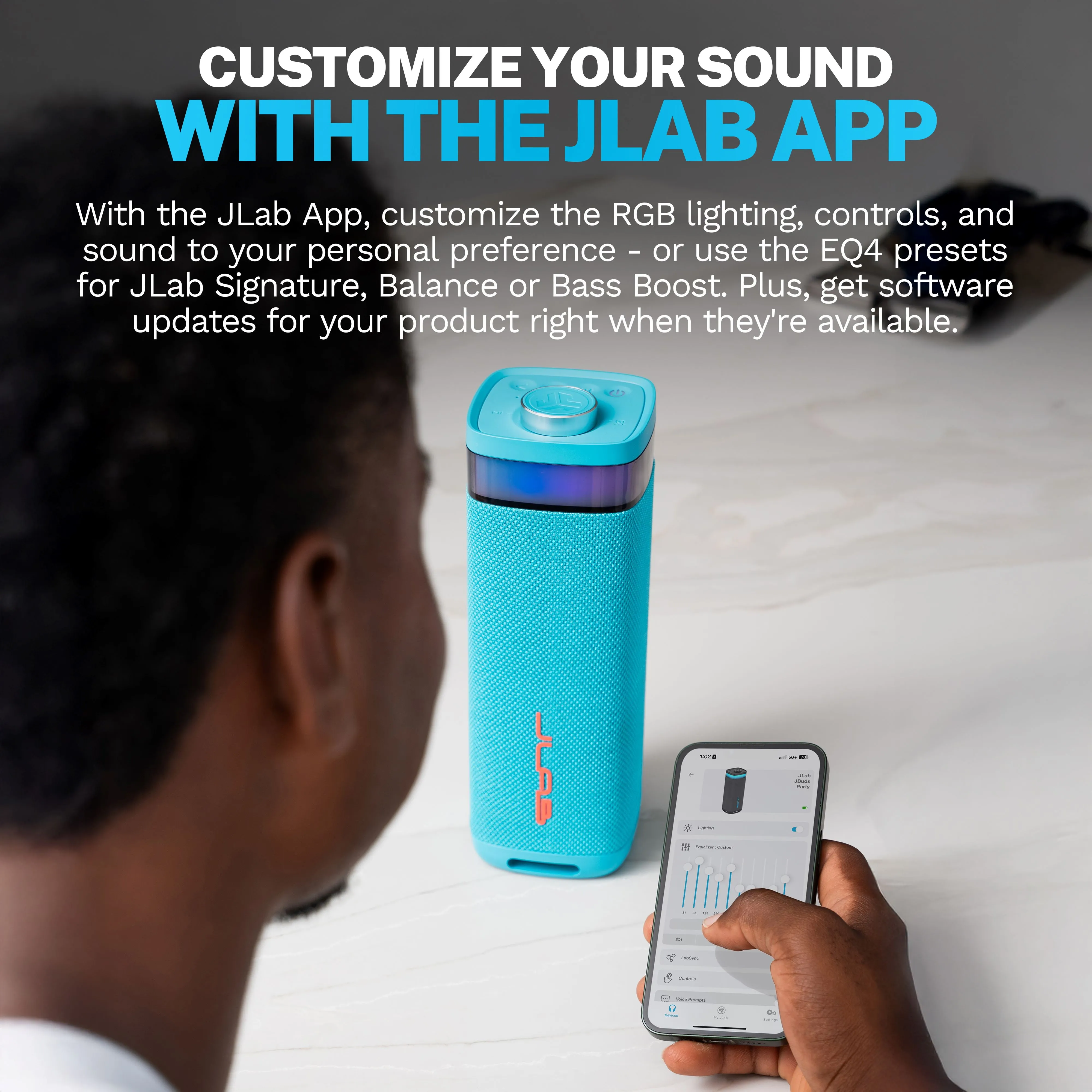 JBuds Party Speaker - Cyan