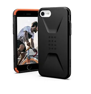Urban Factory Urban Armor Gear Civilian Black For iPhone SE