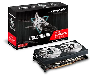 AXRX 6600 8GBD6-3DHL | Powercolor Radeon RX 6600 8GB GDDR6