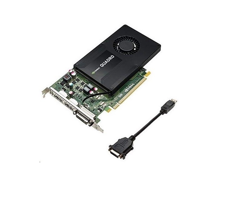4GB HP nVIDIA Quadro K2200 DVI 2x DisplayPort PCI Express x16 Graphic Card J3G88AT