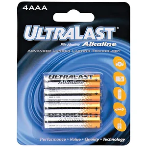 Dantona 4 Pack AAA Household Batteries - Reliable Power