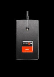 RDR-7581AKU-C16 Wave ID Solo Keystroke 13.56MHz CSN USB Reader Black 16in
