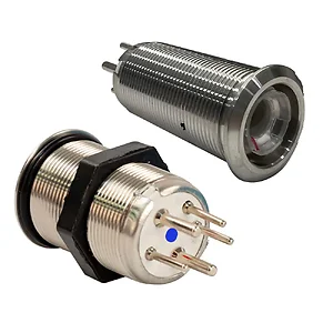 9059-3113 | Bluewater 22mm Marine Push Button Switch - LED